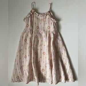 Caramel Girls Greenwich Long Dress | Pale Pink - Size 3